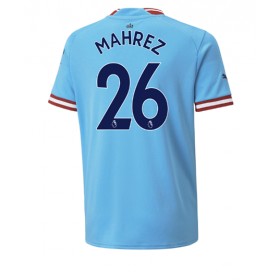 Herren Fußballbekleidung Manchester City Riyad Mahrez #26 Heimtrikot 2022-23 Kurzarm